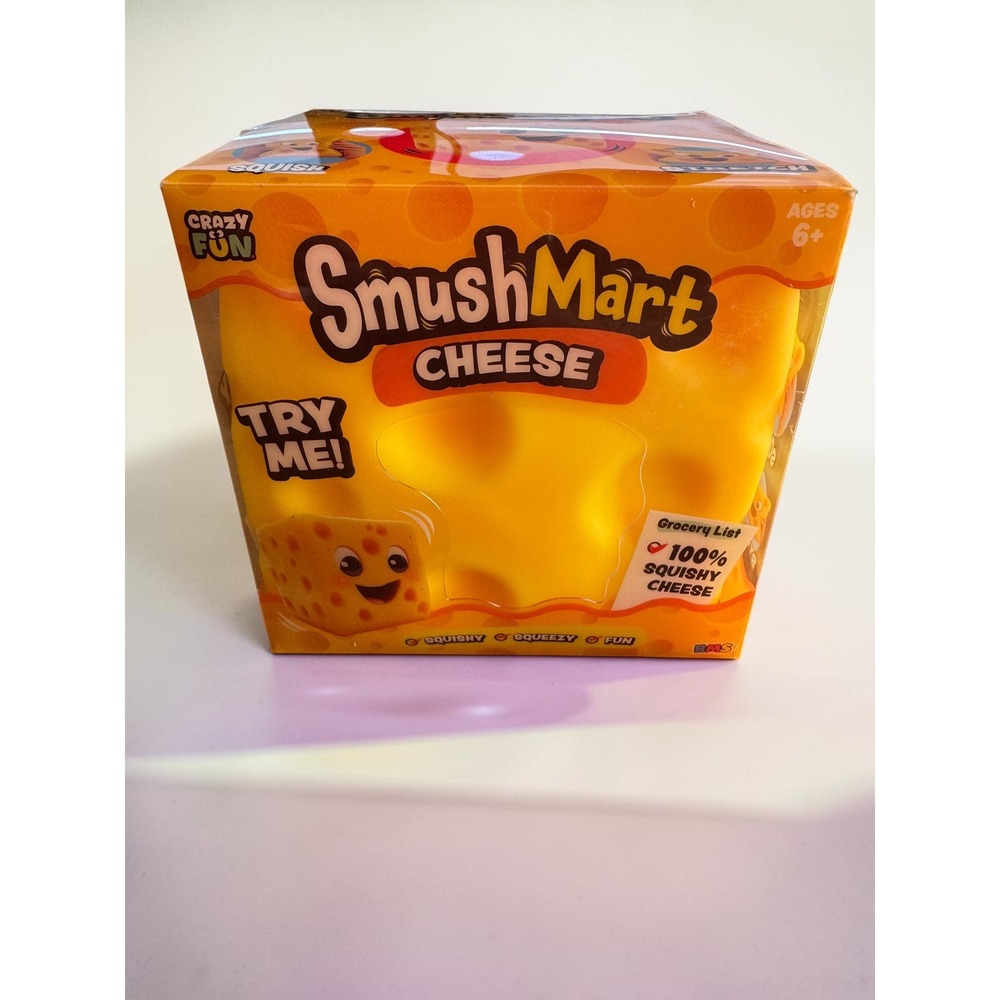 RMS SmushMart Banana Squishy SmushMart Cheese Buttery Squish Bundle Sensory New - Picture 3 of 6